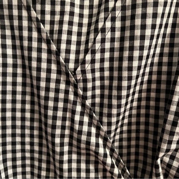 NY Collection Plus Size Cotton Gingham Wrap Dress – Size 2X - Picture 9 of 10